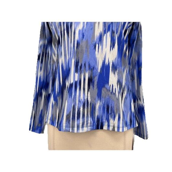 NWT~Athleta Women’s Swim Wailea Long Sleeve Rashguard Blue Size Large - Picture 4 of 14